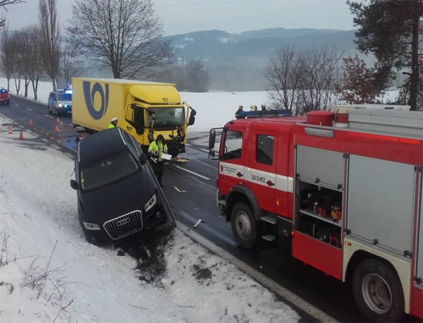 Vážná dopravní nehoda na Sedlčansku